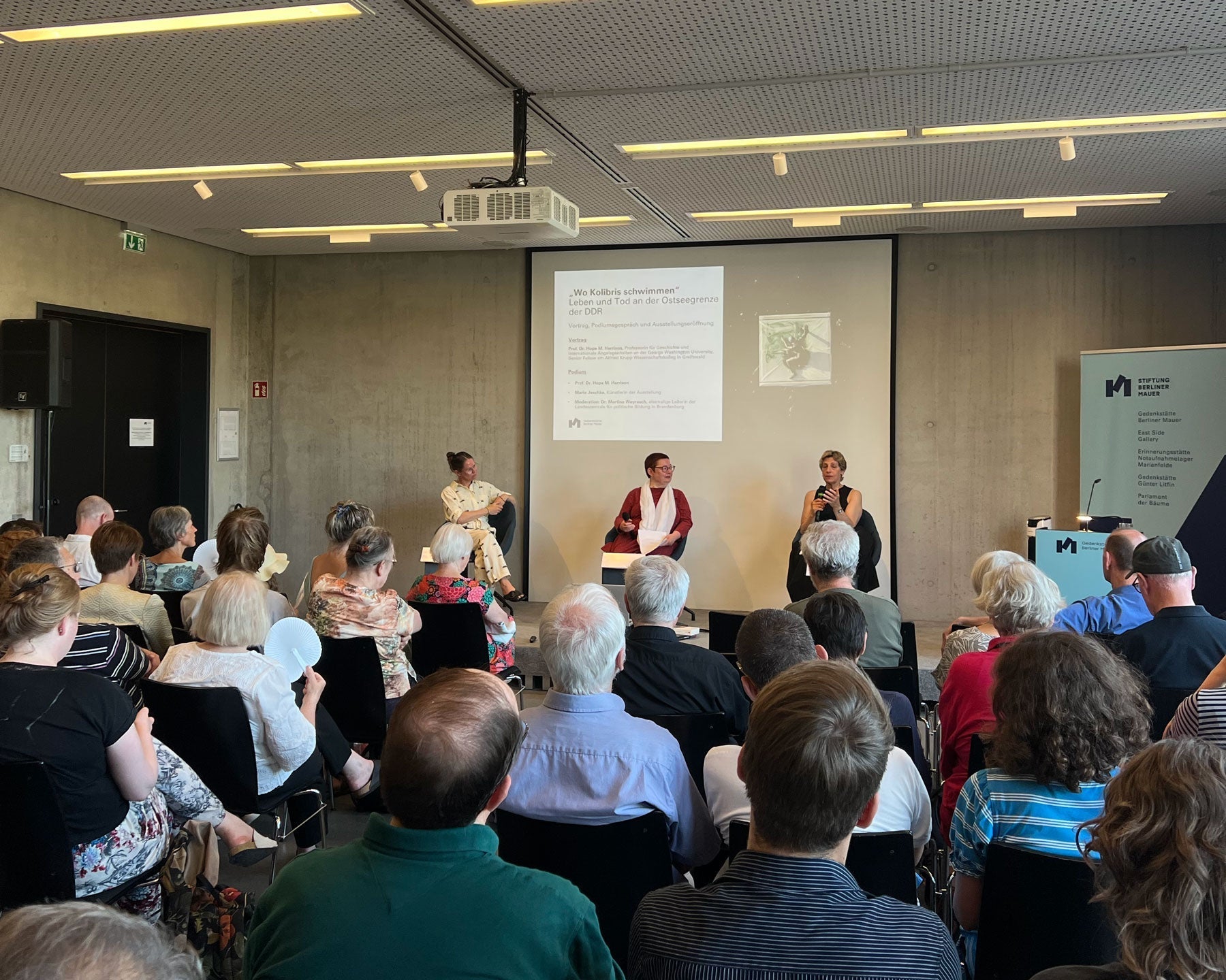 Vernissage und Podiumsgespräch mit Marie Jeschke