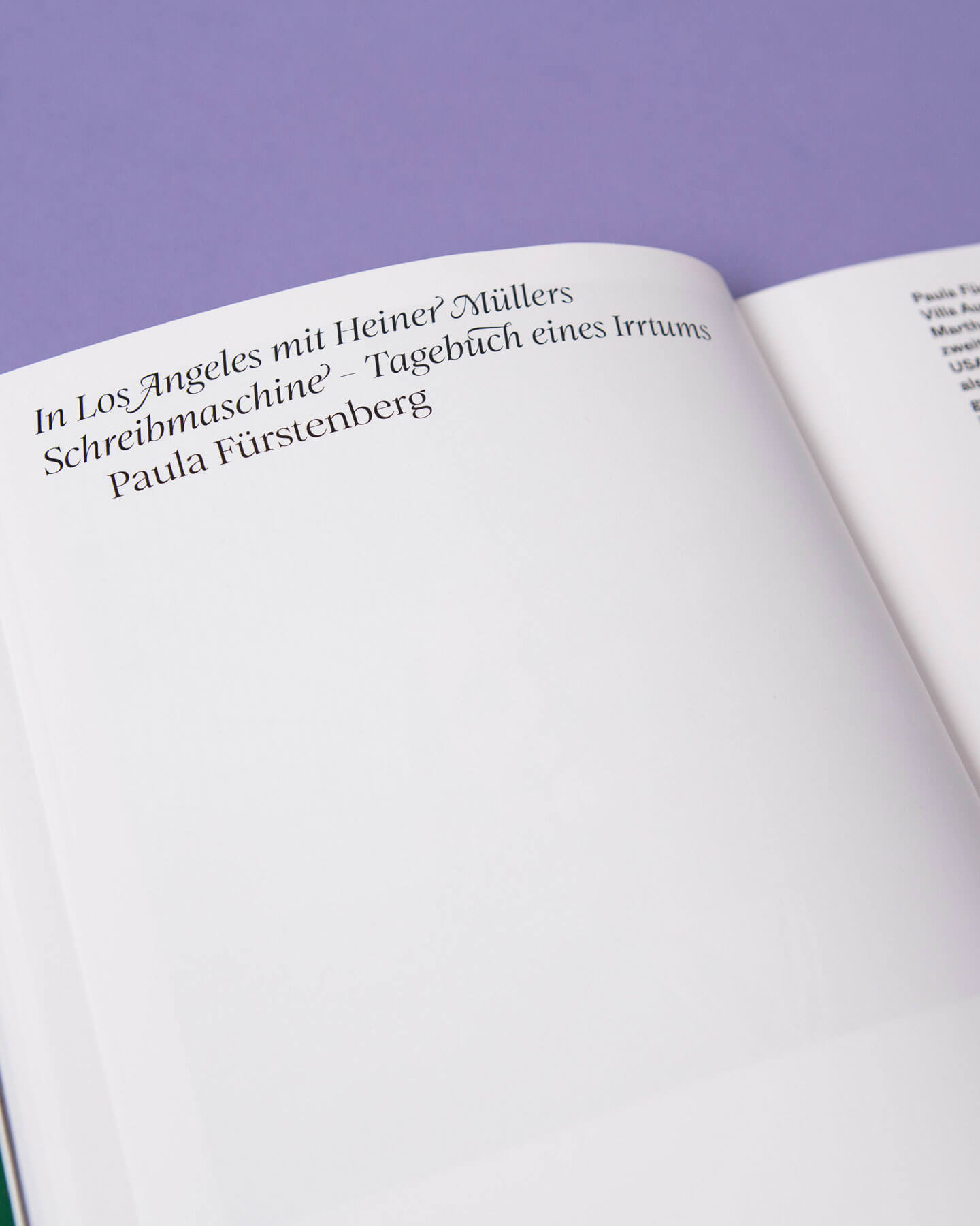 KLB, Welten verbinden – Ein Brandenburg Buch