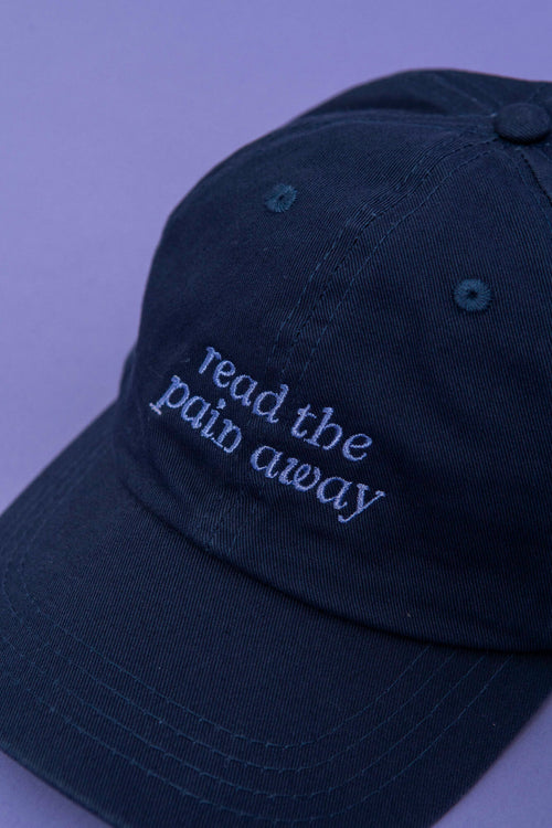 Cap, read the pain away