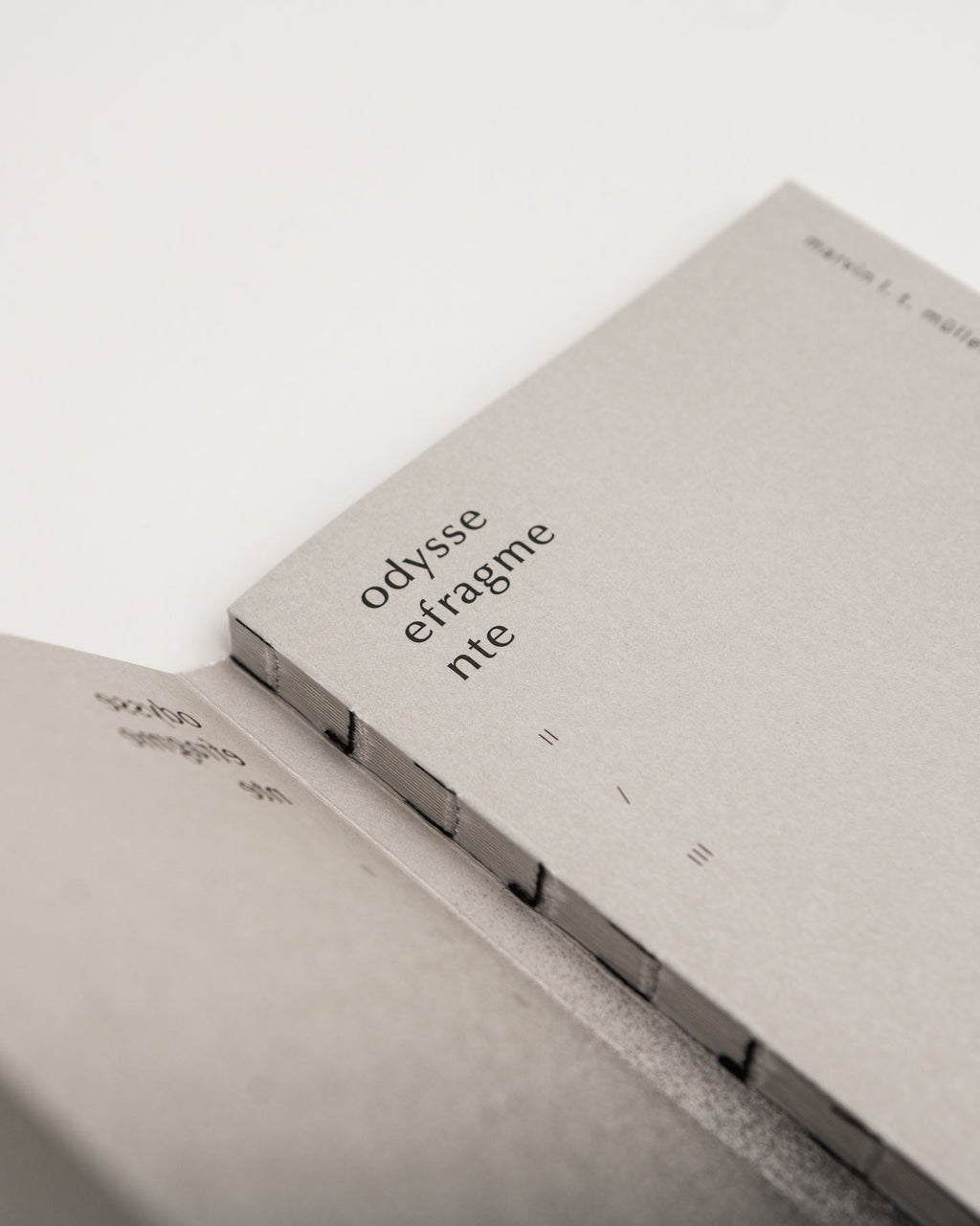 Marvin L.T. Müller, odysseefragmente II / III