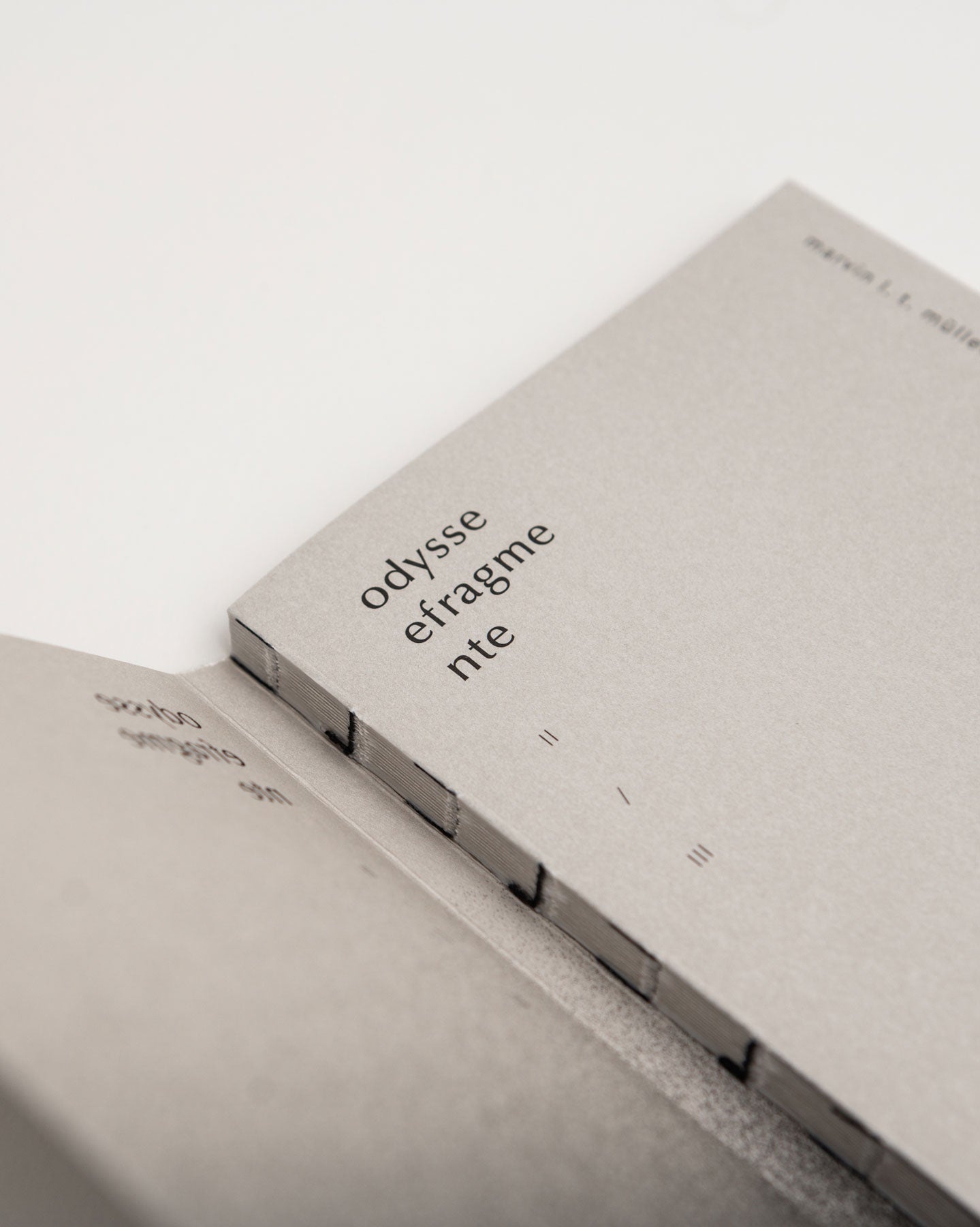 Marvin L.T. Müller, odysseefragmente II / III